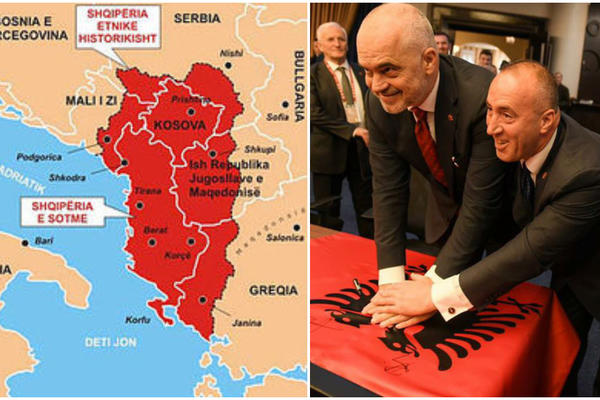SAD JE I ZVANIČNO, STVORENA JE VELIKA ALBANIJA, A ZAPAD ĆUTI! Tirana i Priština uradili ono što zaista NISU SMELI