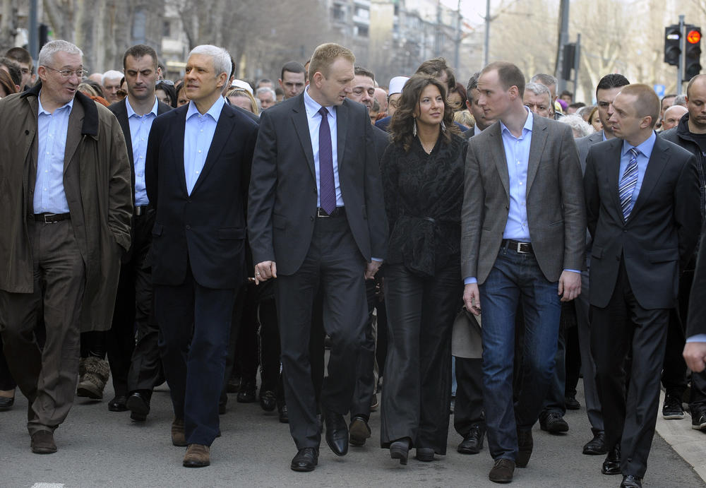 Boris Tadić i Balša Božović, takođe su kumovi  