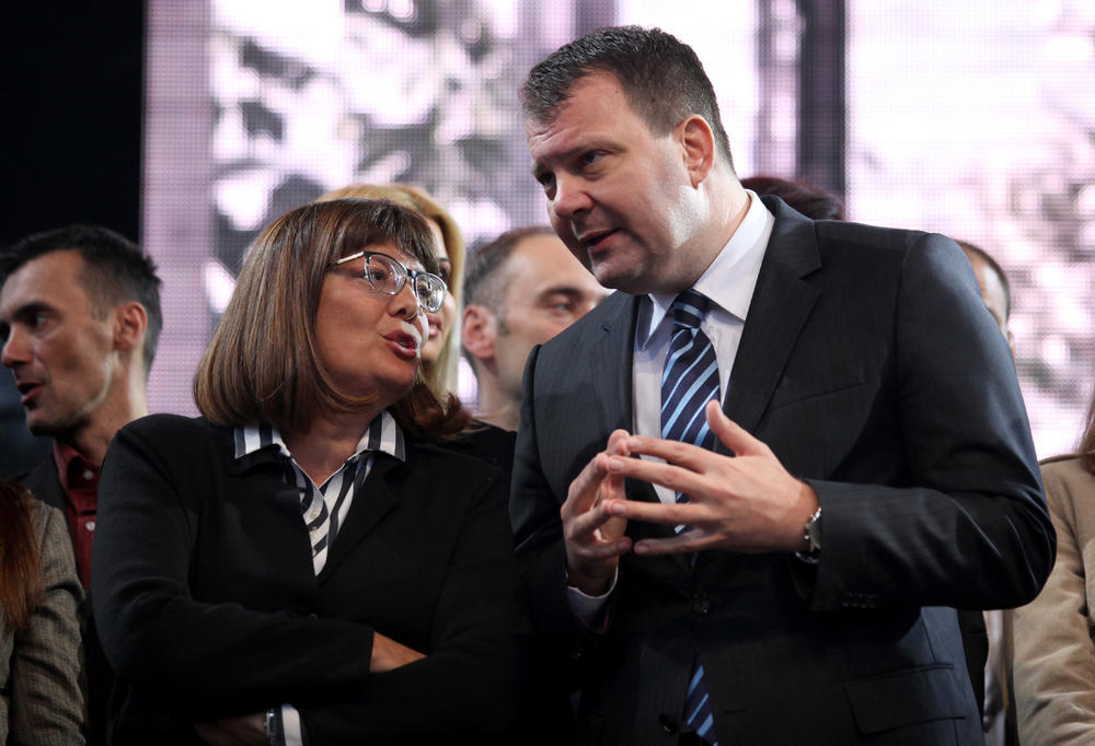 Maja Gojković krstila je dete Igora Mirovića  