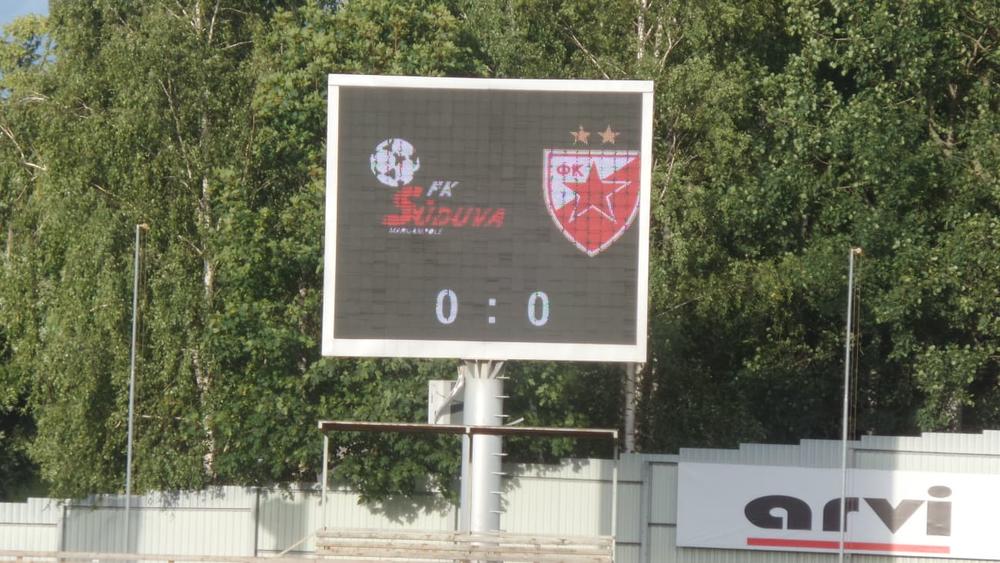 Pogrešan grb Crvene zvezde na semaforu