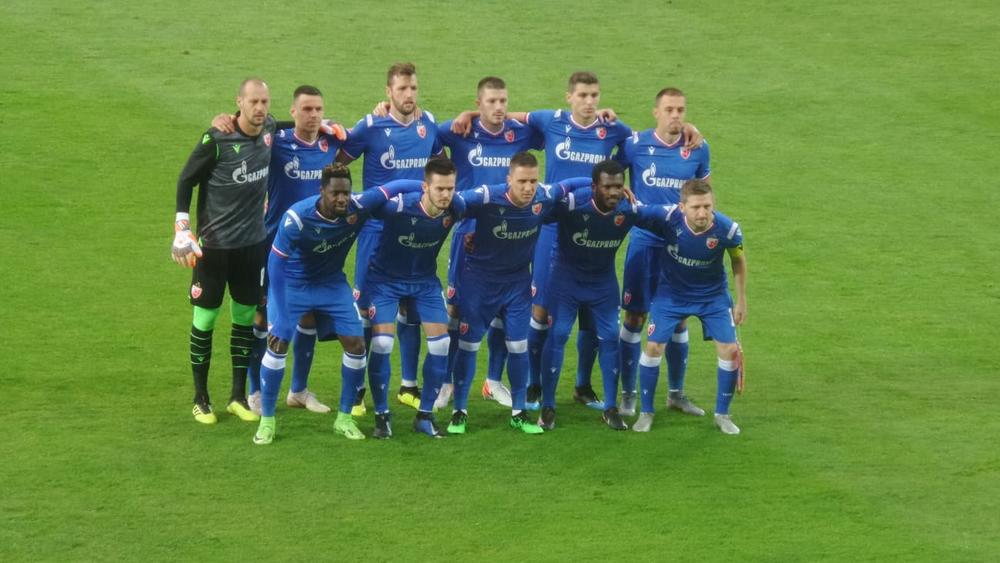 Fudbaleri Crvene zvezde pred meč protiv Suduve