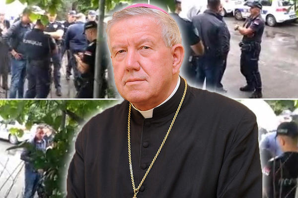 NADBISKUP HOČEVAR KUPIO OTETU KUĆU?! Gordanu su opet hteli da ISELE na ulicu, ali su je GRAĐANI ODBRANILI! (VIDEO)