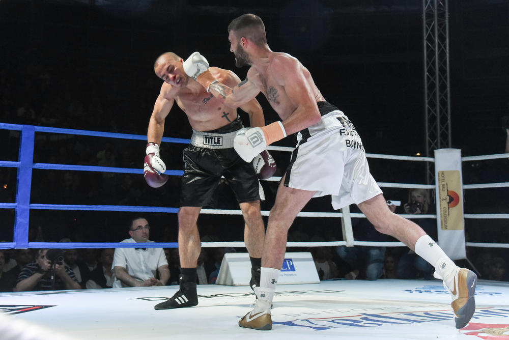 Detalj sa meča Ražnatović - Mrvalj