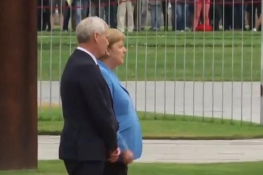 NOVI JEZIV SNIMAK ANGELE MERKEL! Trese se kao PRUT, ovo je NAJGORE DOSAD! (VIDEO)