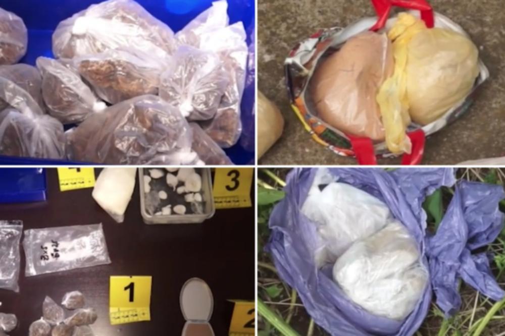 KAD SU OTVORILI FRIŽIDER, IMALI SU ŠTA DA VIDE! Policija dilerima upala u stan, zaplenili su KILOGRAME (VIDEO)