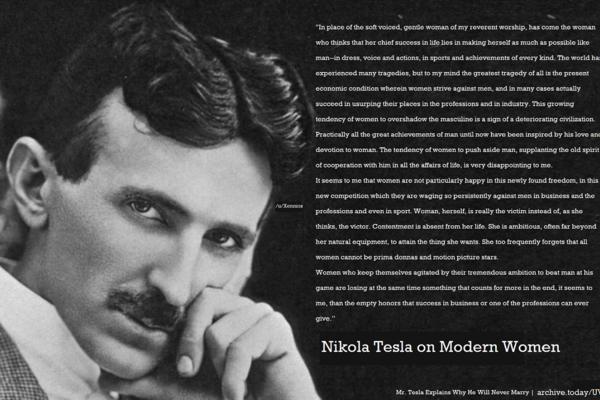 PRIČALO SE DA TESLA NIJE VOLEO ŽENE: Ovako je govorio o njima, njegovi stavovi ŠOKIRALI SU MNOGE!