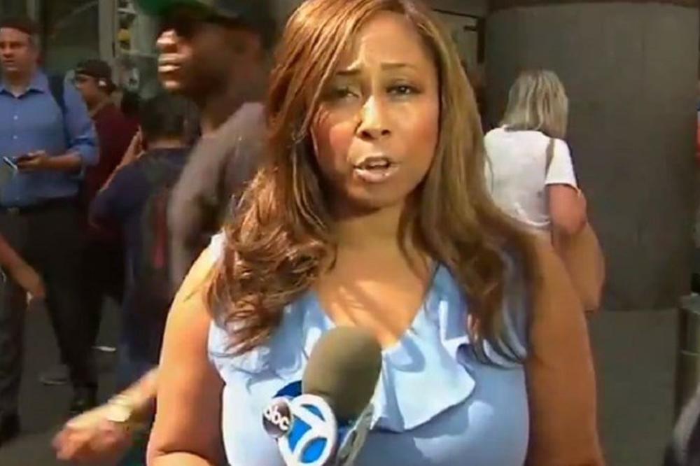 OVA NOVINARKA JE LEGENDA! Izveštavala je uživo kada je u kadar uleteo ON, njena reakcija je sve oduševila (VIDEO)