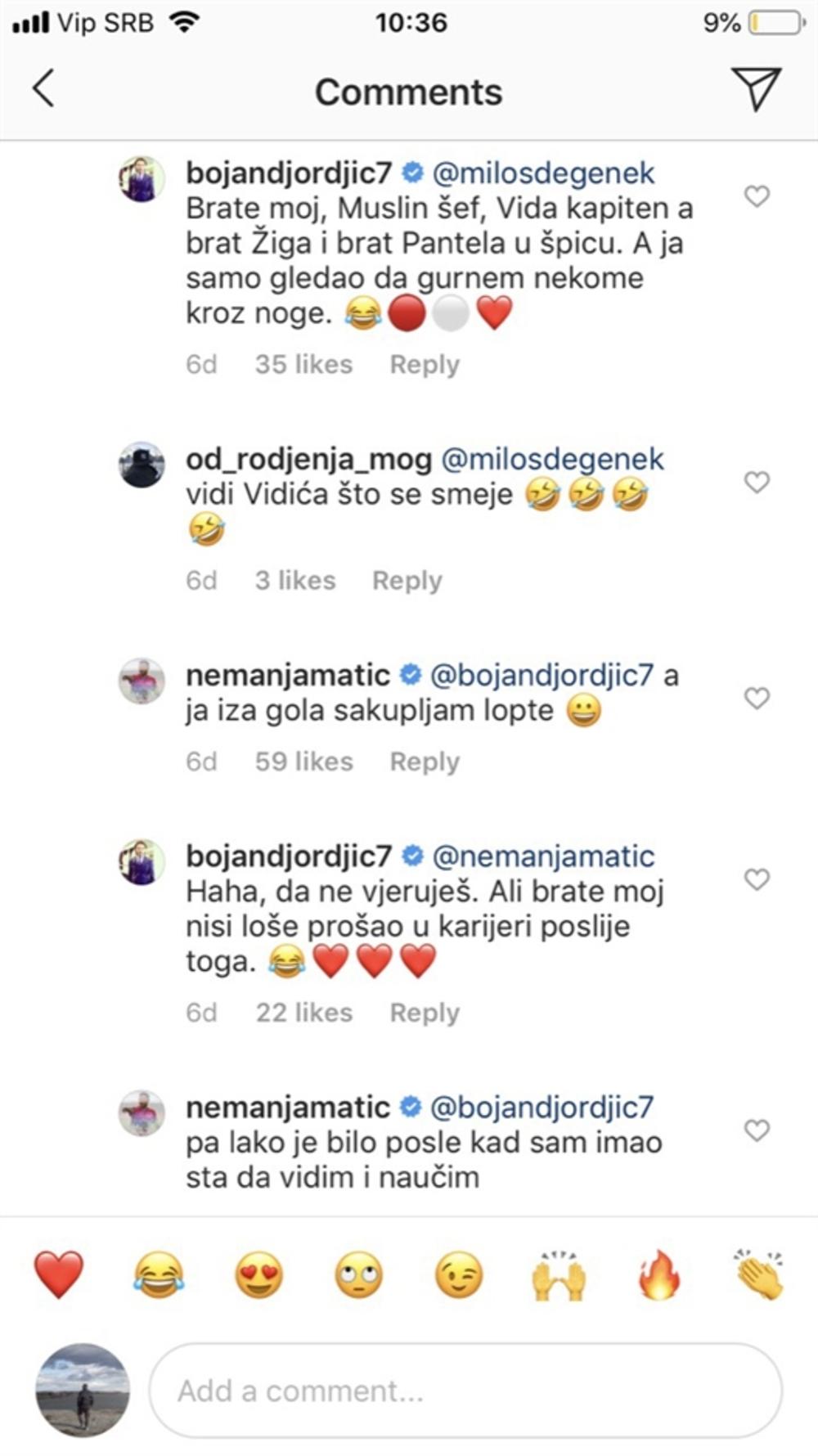 Prepiska Đorđića, Matića i Degeneka  