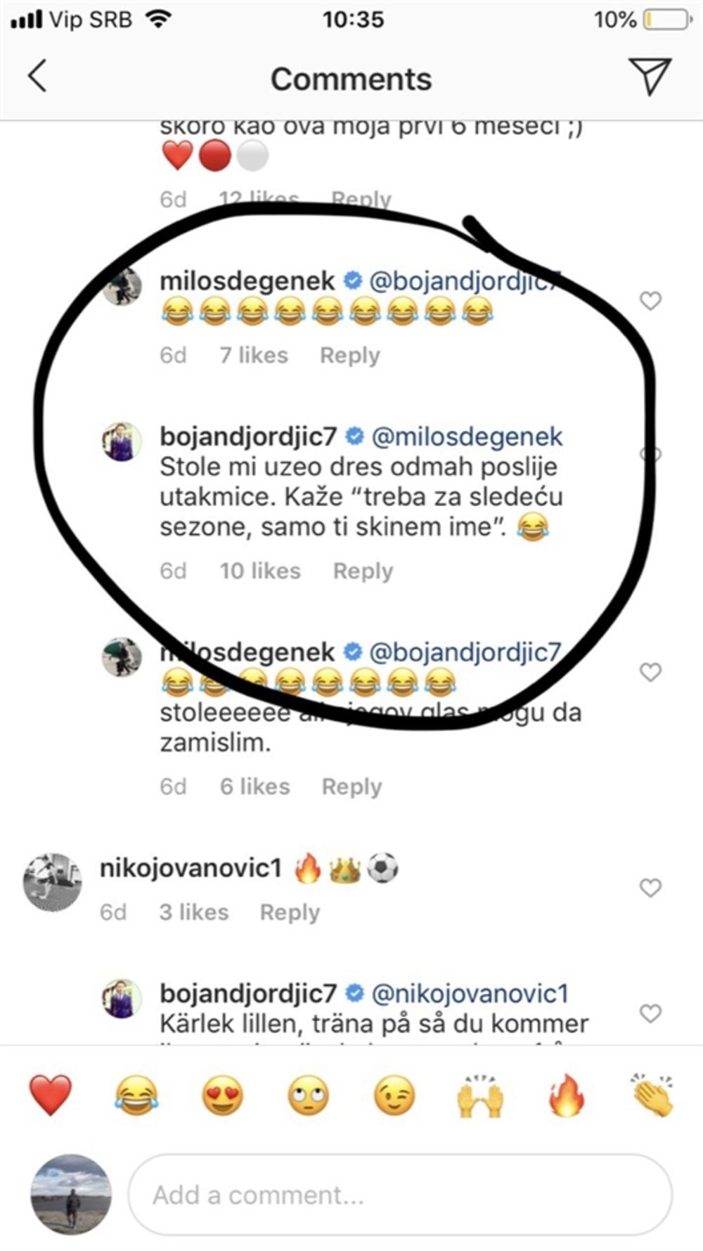 Prepiska Matića, Đorđića i Degeneka  