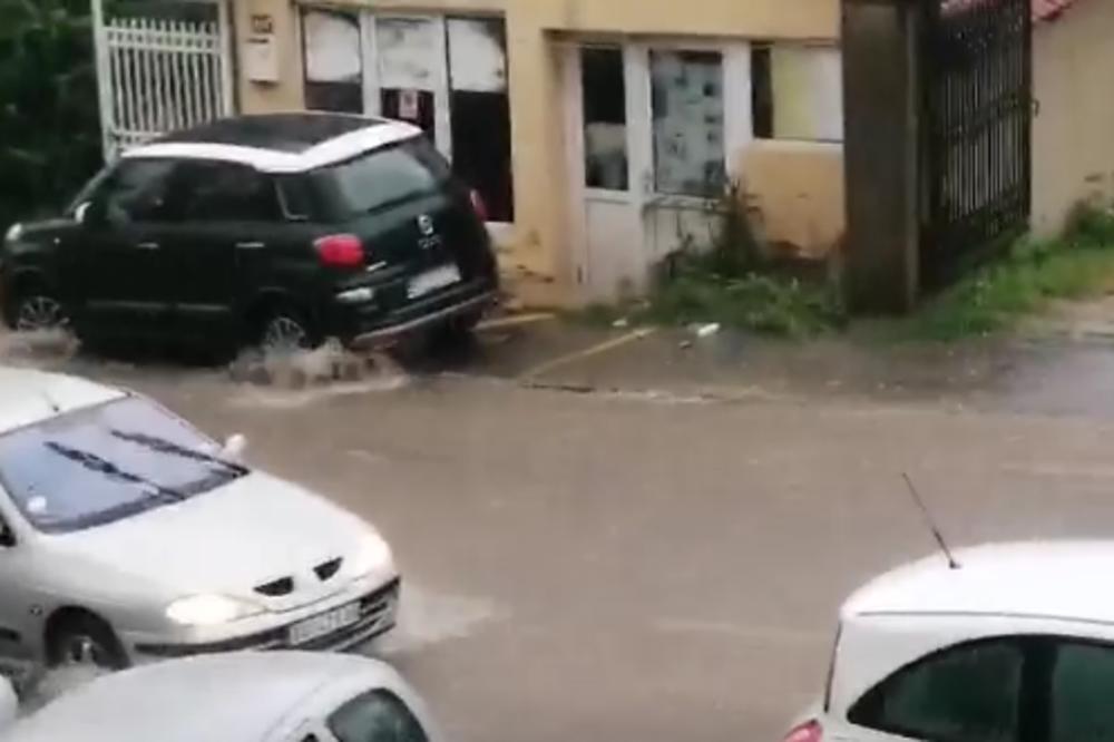 KIŠA SE SRUČILA NA BEOGRAD: Na snazi narandžasti meteoalarm! U ŽARKOVU POTOP, stvaraju se GEJZIRI (VIDEO)