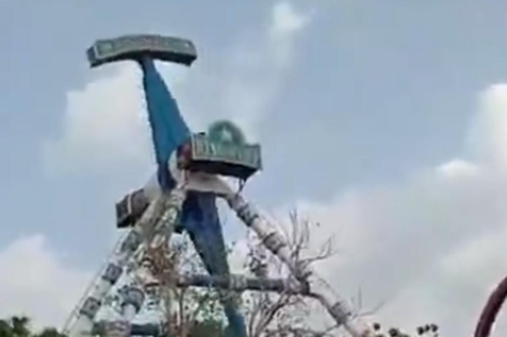 VRTEŠKA U LUNA PARKU IZGUBILA KONTROLU! Ljude je neprekidno vrtela, sve dok je nisu ISKLJUČILI IZ STRUJE!