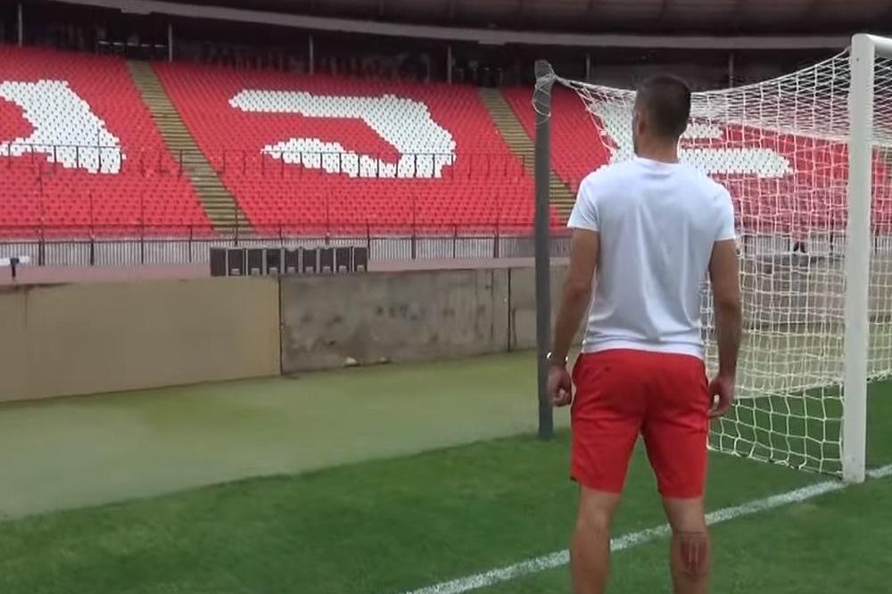 VUJADIN I ZVEZDA - PRAVA LJUBAV: Gišku savladale emocije na oproštaju od crveno-belog dresa!