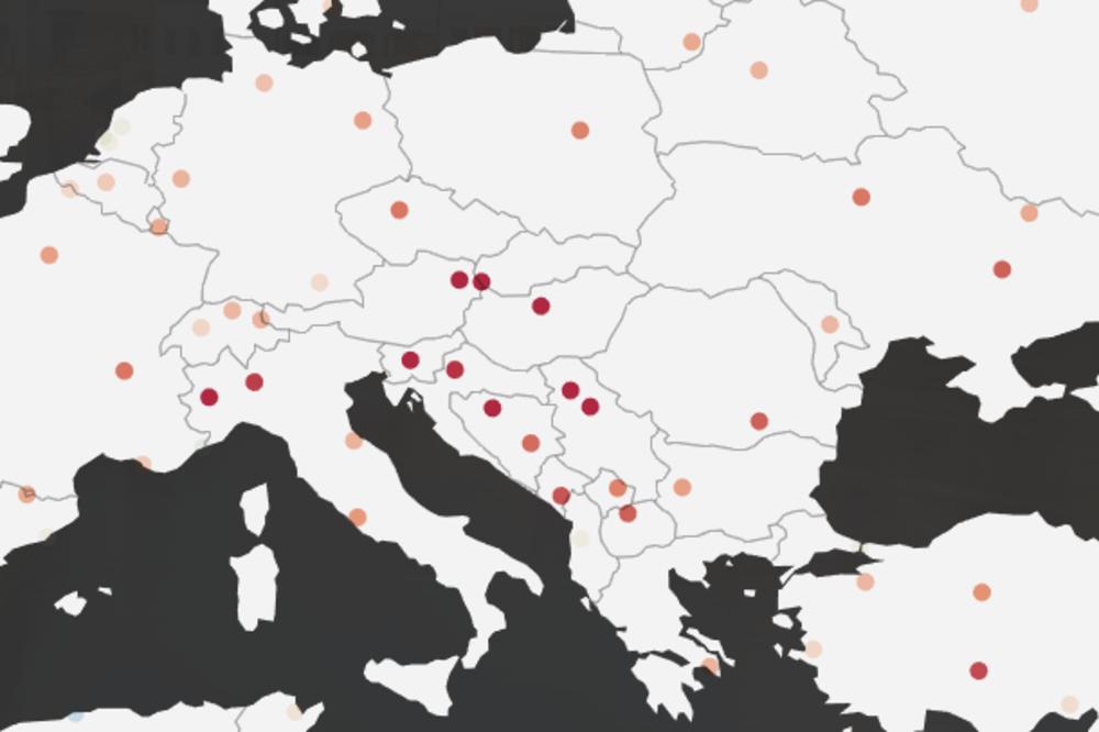 SRBIJI PRETI KATASTROFA OD VREMENA! Vrućine će biti VELIKE, a ova MAPA uplašila je sve (FOTO)