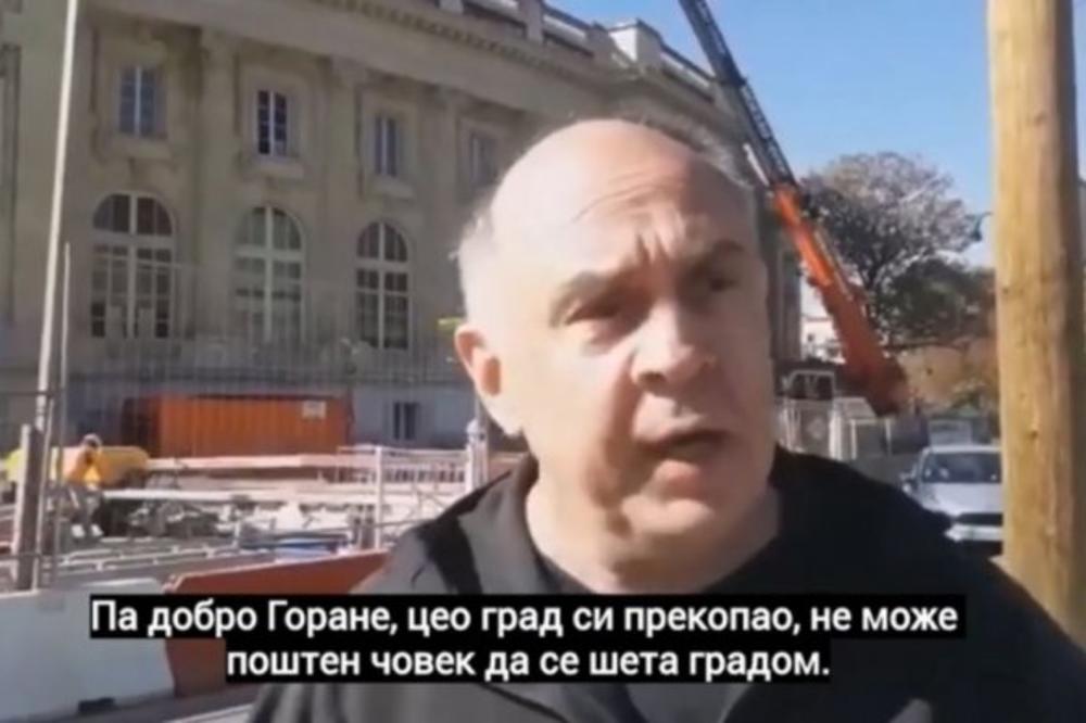 VESIĆU, CEO BEOGRAD SI PREKOPAO! Bule Goncić kritikovao zamenika gradonačelnika zbog radova! (VIDEO)