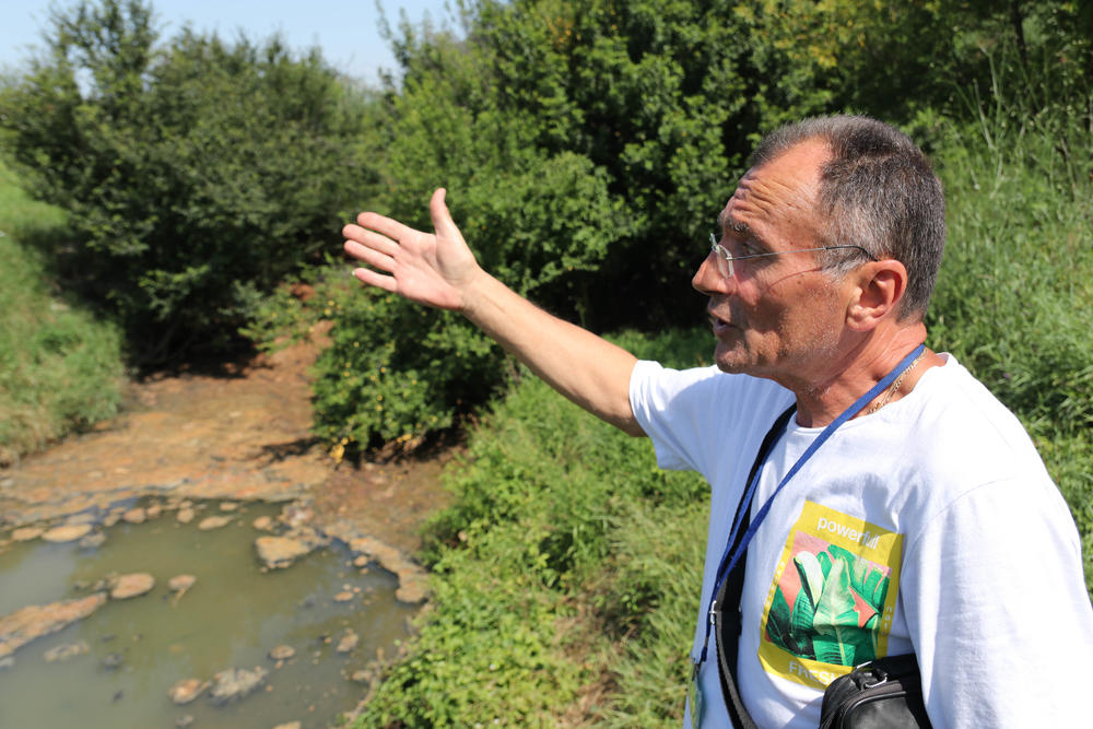 Predsednik udruženja građana 'Eko-Pančevački rit', Zoran Janković  