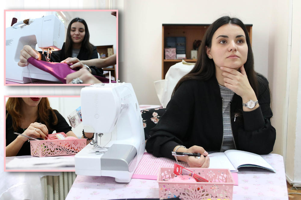 NOVINARKA ESPRESA NAUČILA DA ŠIJE ZA MESEC DANA! Sebi sašila SUKNJU, a ni dugme nije znala! (FOTO) (VIDEO)