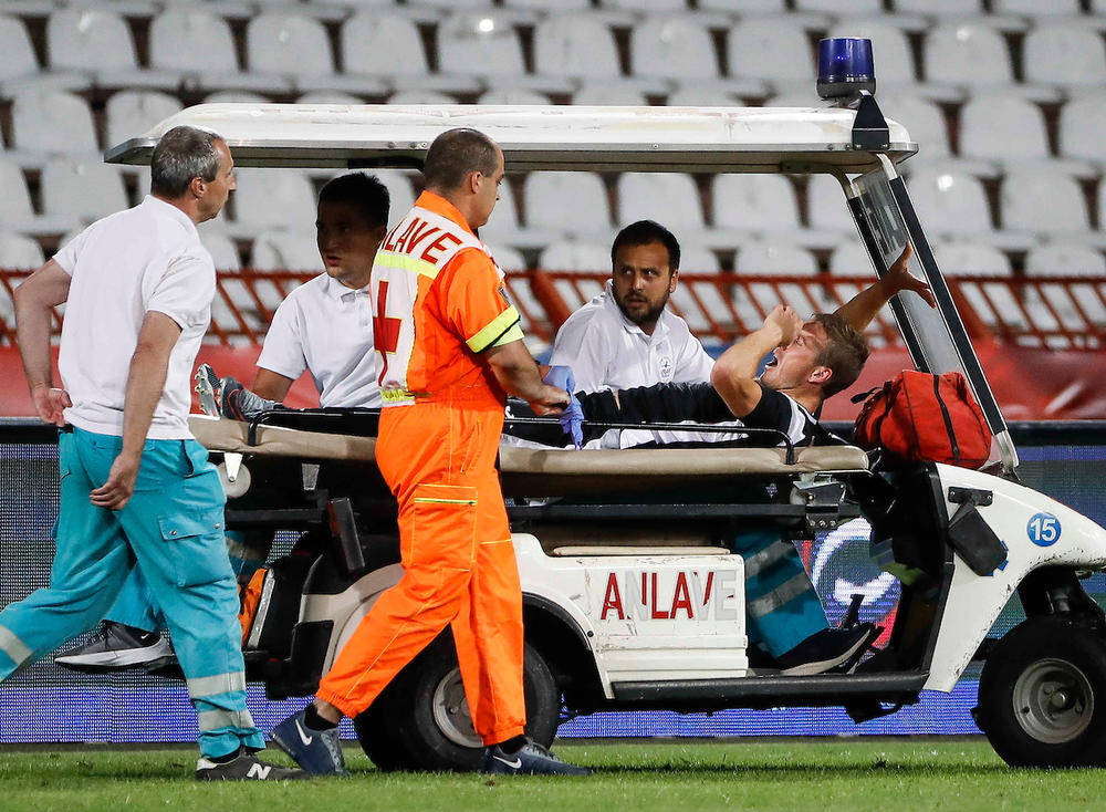 Slavickasu je slomljena noga posle starta Gobeljića  