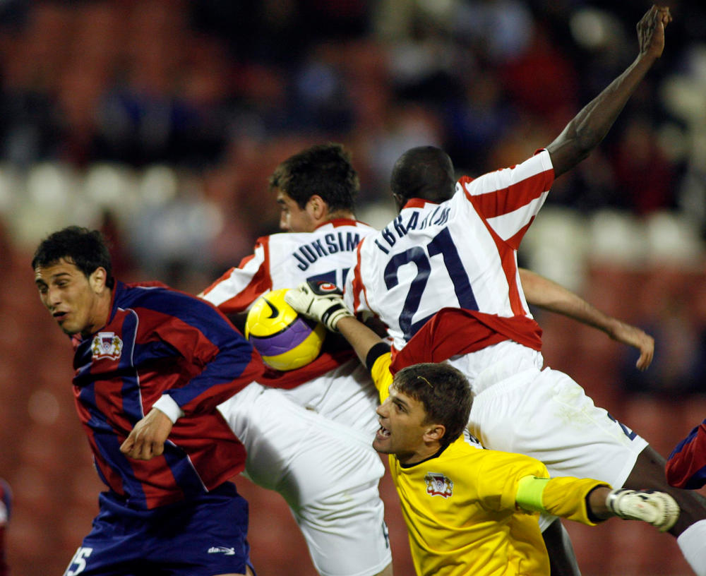 Meč Zvezde i Bežanije 2006. godine  