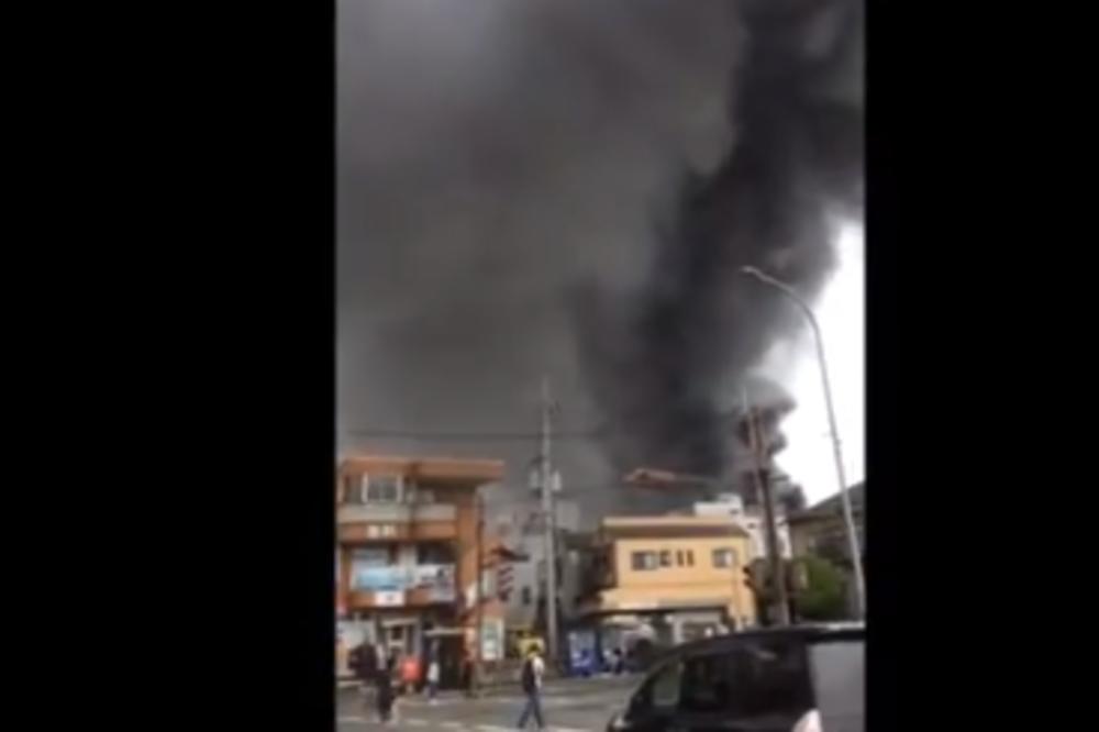 STRAVA I UŽAS U JAPANU: Ludak bacio MOLOTOVLJEV KOKTEL NA STUDIO, 10  LJUDI POGINULO, 35 POVREĐENO! (VIDEO)