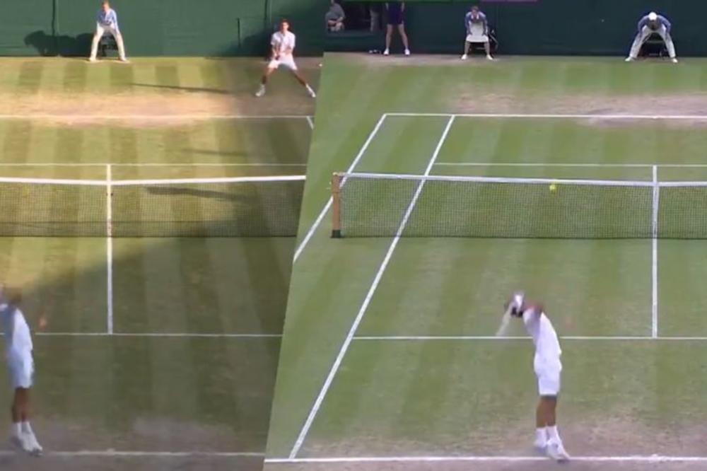 USPELO JE PROTIV MARIJA, NE I PROTIV ĐOKOVIĆA: Federer je iskopirao poen kojim je osvojio Vimbldon 2012!
