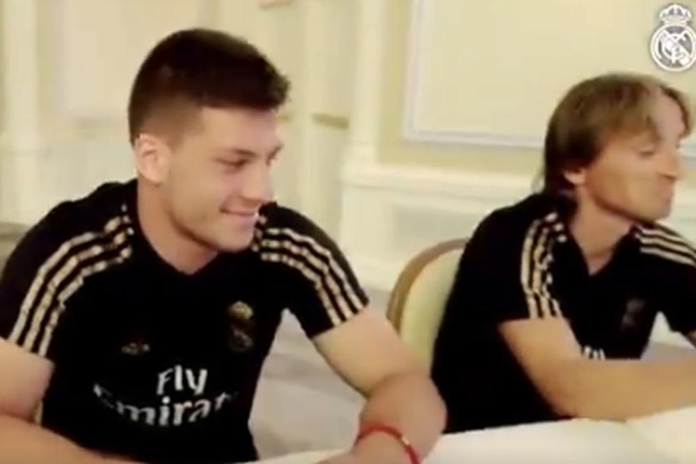 NAVIJAČI REALA POLUDELI ZA JOVIĆEM: Svi su ga jurili za autogram, a on se ne odvaja od hrvatskog imenjaka!