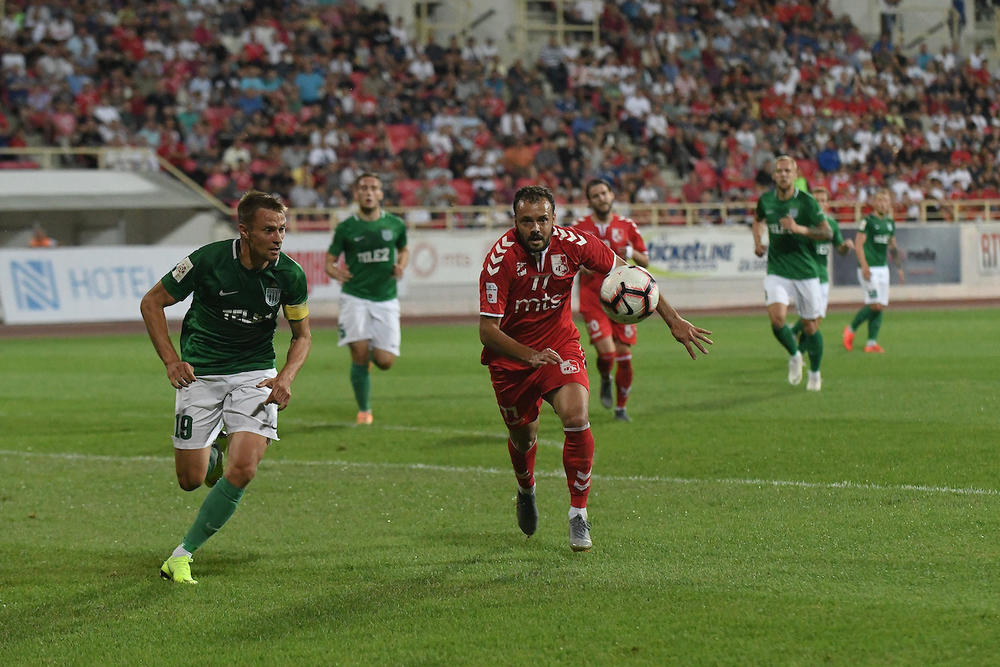 Nemanja Tomić je bio jedan od najagilnijih u ekipi Radničkog