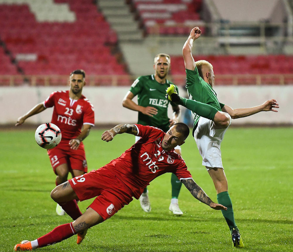 Stefan Mihajlović daje gol u dresu Radničkog  