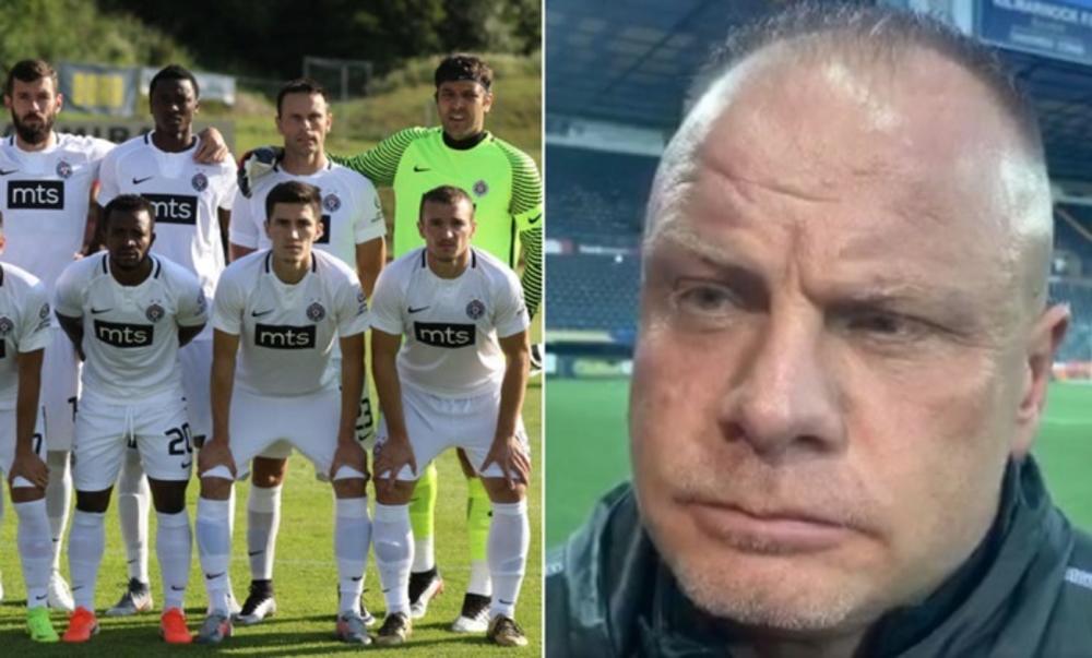 Endi Morison gleda ka Partizanu  