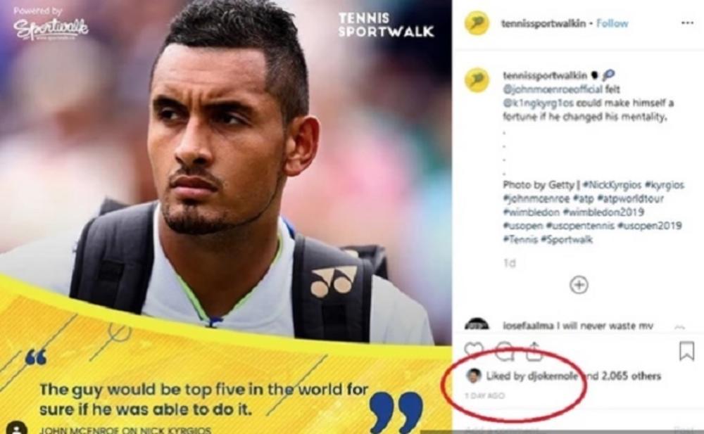 Izjava Mekinroa o Niku Kirjosu  