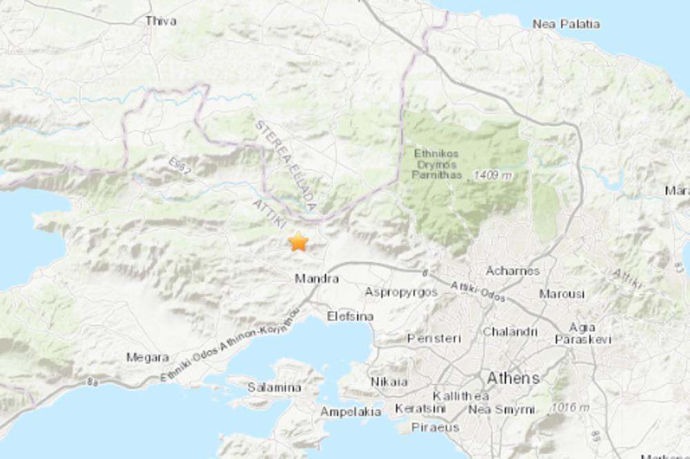 JAK ZEMLJOTRES POGODIO ATINU! Grčka u panici!