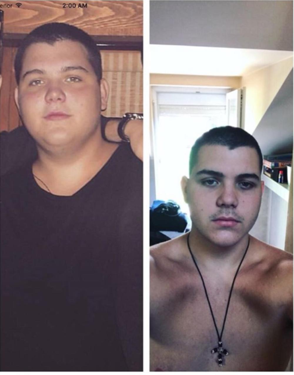 Viktor pre i posle dijete