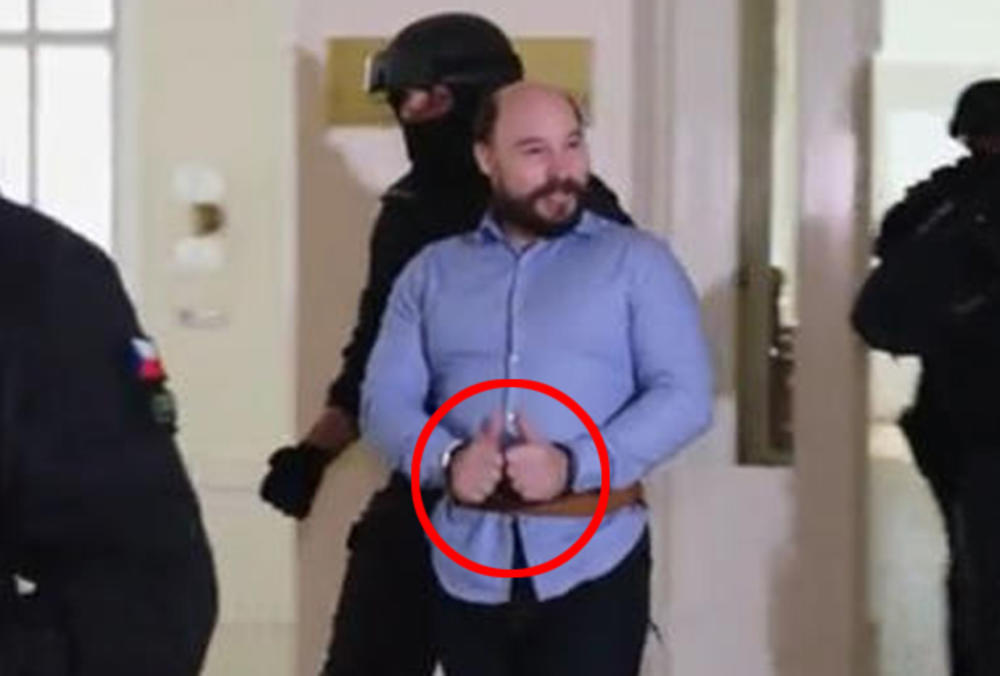 Nasmejao se na početku suđenja  