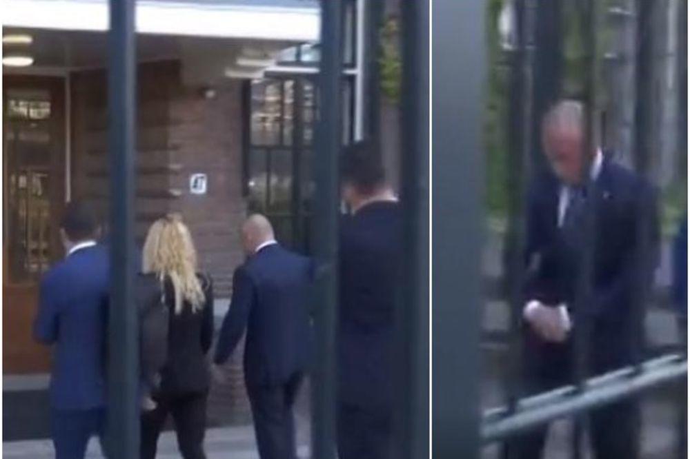 HARADINAJ POGNUTE GLAVE UŠAO U SPECIJALNI SUD U HAGU: Saslušavan skoro sat i po, NIKO NE ZNA ŠTA JE REKAO