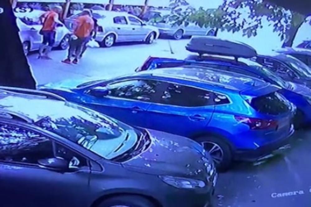 POGLEDAJTE SNIMAK NESREĆE U STRAHINJIĆA BANA! BMW je samo proleteo, a onda se ZABIO U KAFIĆ! (VIDEO)