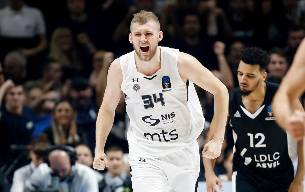 Džok Lendejl u dresu Partizana