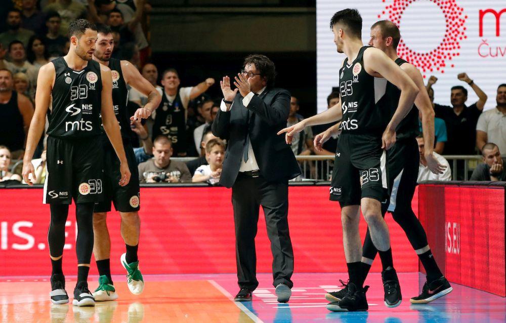 Andrea Trinkijeri je u novembru 2018. postao trener Partizana