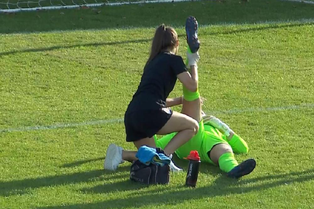 JE L' MOŽEŠ DA ME IZMASIRAŠ? Atraktivna doktorka Partizanovog protivnika dobila svojih 5 minuta slave!