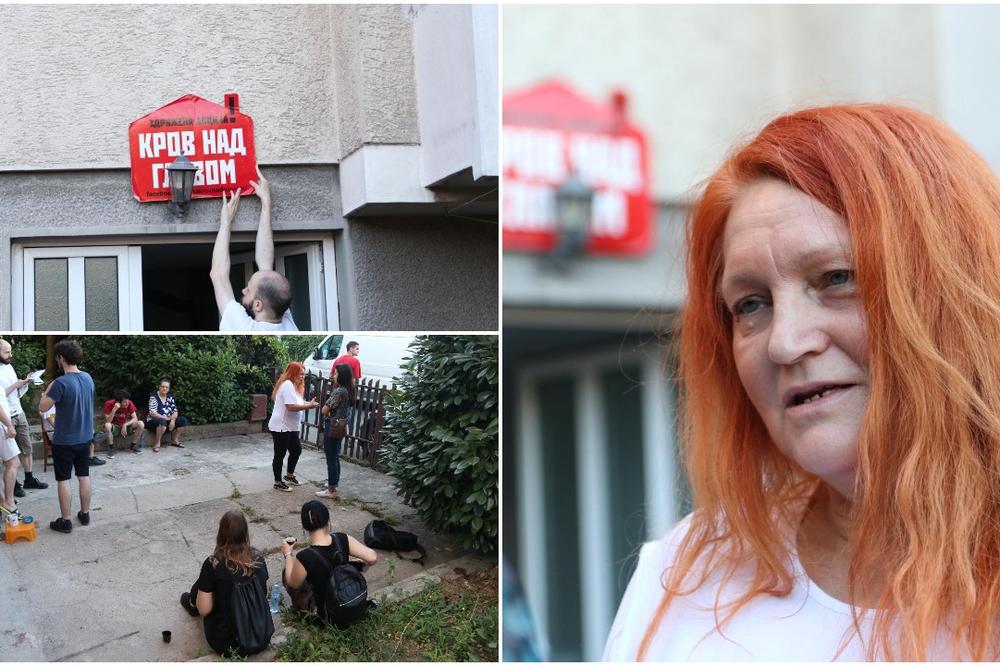 DRAMA OD RANOG JUTRA NA ZVEZDARI: Gordanu Trifunović hteli da IZBACE IZ KUĆE, ljudi se okupili da je BRANE! (FOTO)