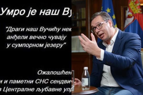 OVO JE ČOVEK KOJI JE OBJAVIO UMRLICU PREDSEDNIKU VUČIĆU: Pronašli su mu i pištolj kad su ga hapsili
