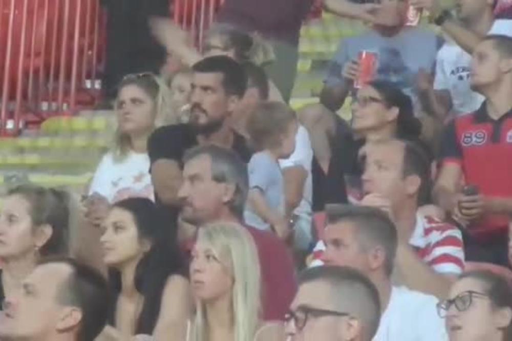 OD MALENA UČI NASLEDNIKA ZA KOGA DA NAVIJA: Marko Kešelj sa sinom na Marakani!