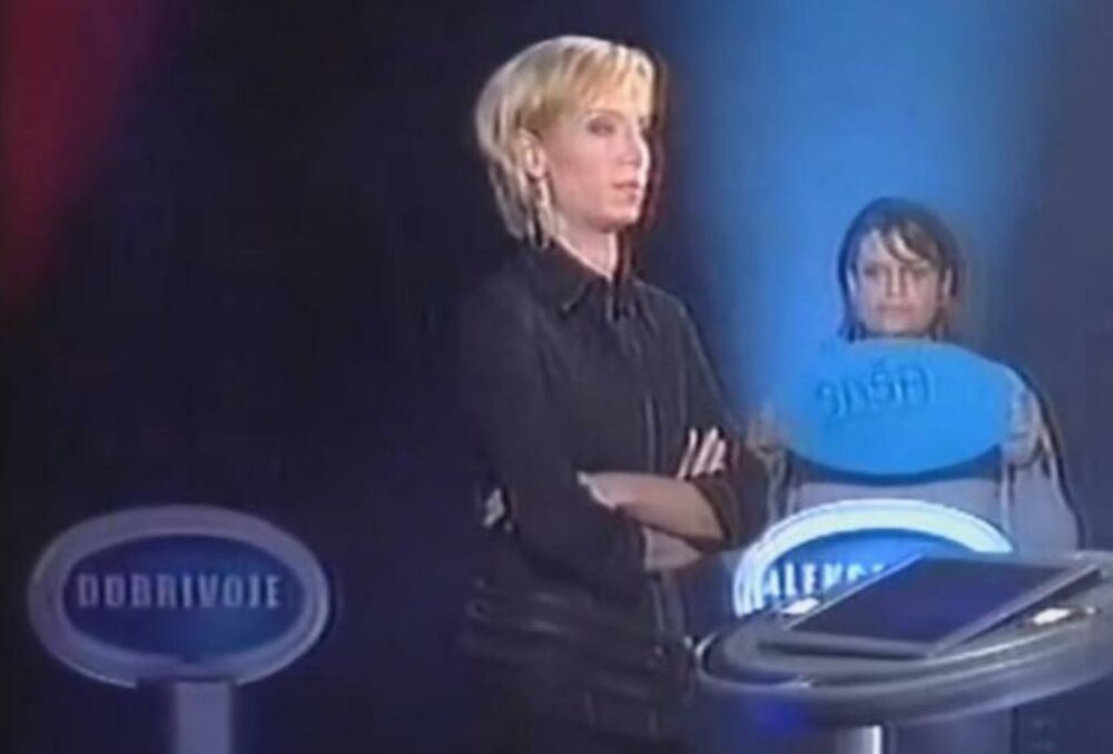 Sandra Čerin, voditeljka 'Najslabije karike'