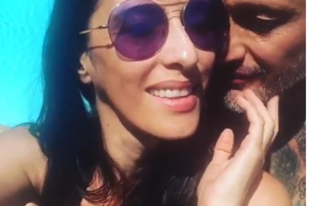 AKO OVO NIJE SEKSI, NE ZNAMO ŠTA JE! Čeda mazi i ljubi ženu, na uvce joj šapuće nešto, OTKRILI SMO ŠTA (VIDEO)