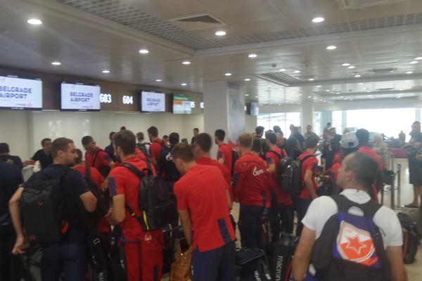 ZVEZDA KRENULA U HELSINKI: Milojević poveo 21 fudbalera!