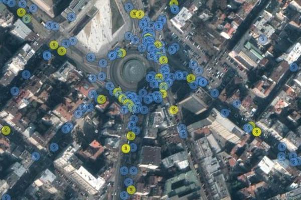 OVO JE MAPA NA KOJOJ SU UCRTANE SVE NESREĆE U BEOGRADU: Pogledajte gde se dešavaju one najopasnije