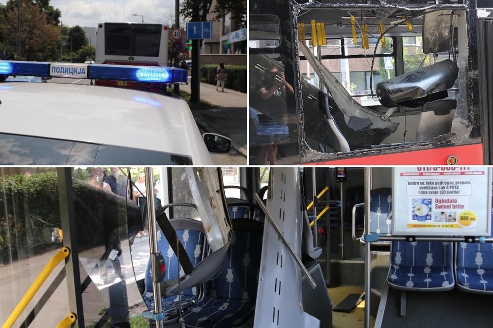 KRVAVE MARAMICE NA MESTU GDE JE EKSPLODIRAO AUTOBUS! Potresne fotografije s Dedinja (FOTO)