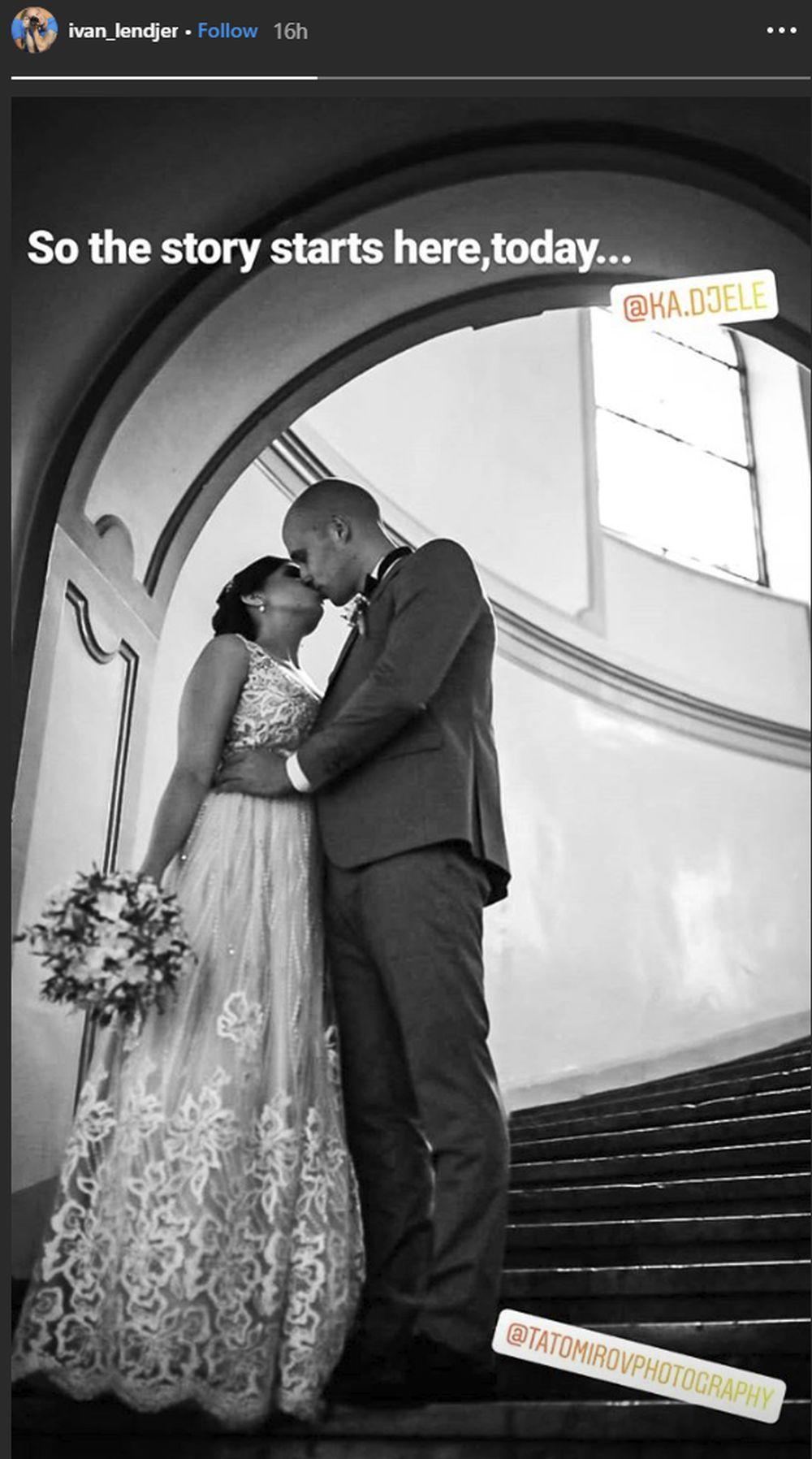 Ivan Lenđer se oženio lepom Karenom iz Brazila