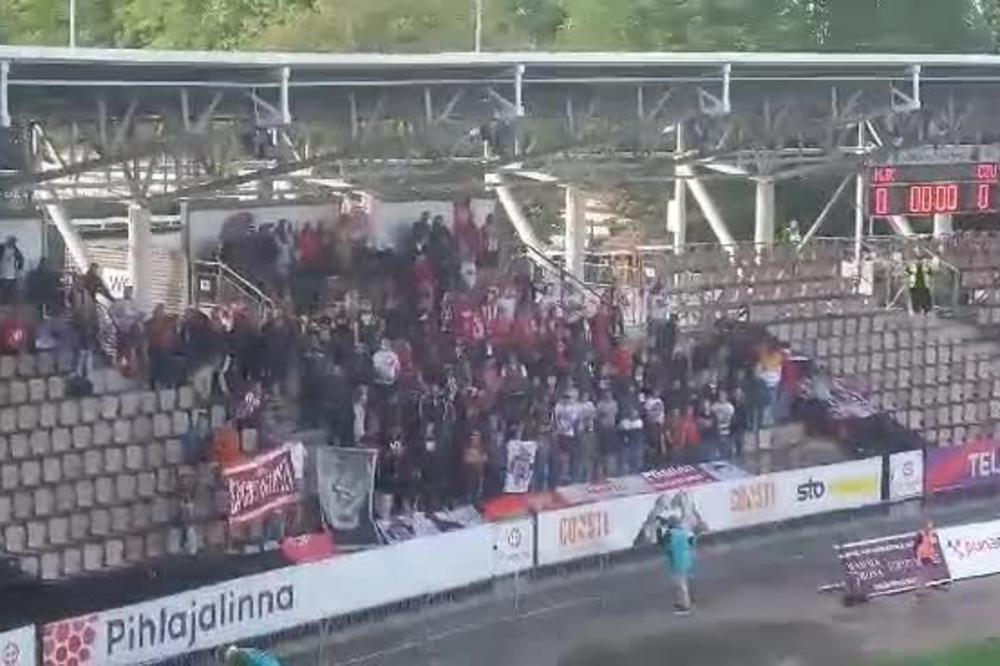 PROBUDILI SU BES U DELIJAMA: Navijači Zvezde žestoko reagovali na provokacije Albanaca u Helsinkiju!