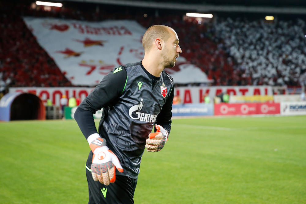 BORJAN IZGOREO NA SUDIJE POSLE UTAKMICE: Ogorčeni golman Zvezde im svašta rekao posle meča!