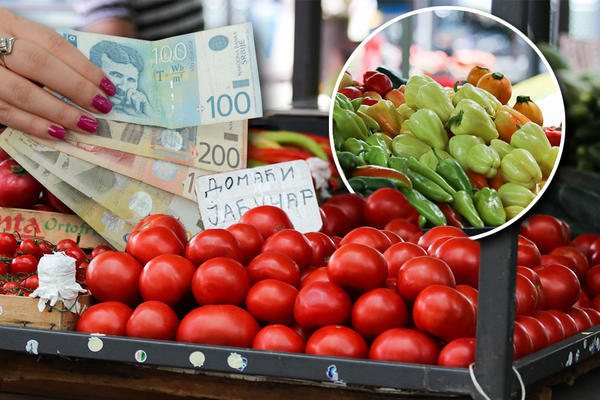 OTIŠLI SMO NA PIJACU U KOJOJ JE PARADAJZ OD 250 DINARA DO 450 DINARA: Čekajte da vidite pošto su boranija i pasulj!