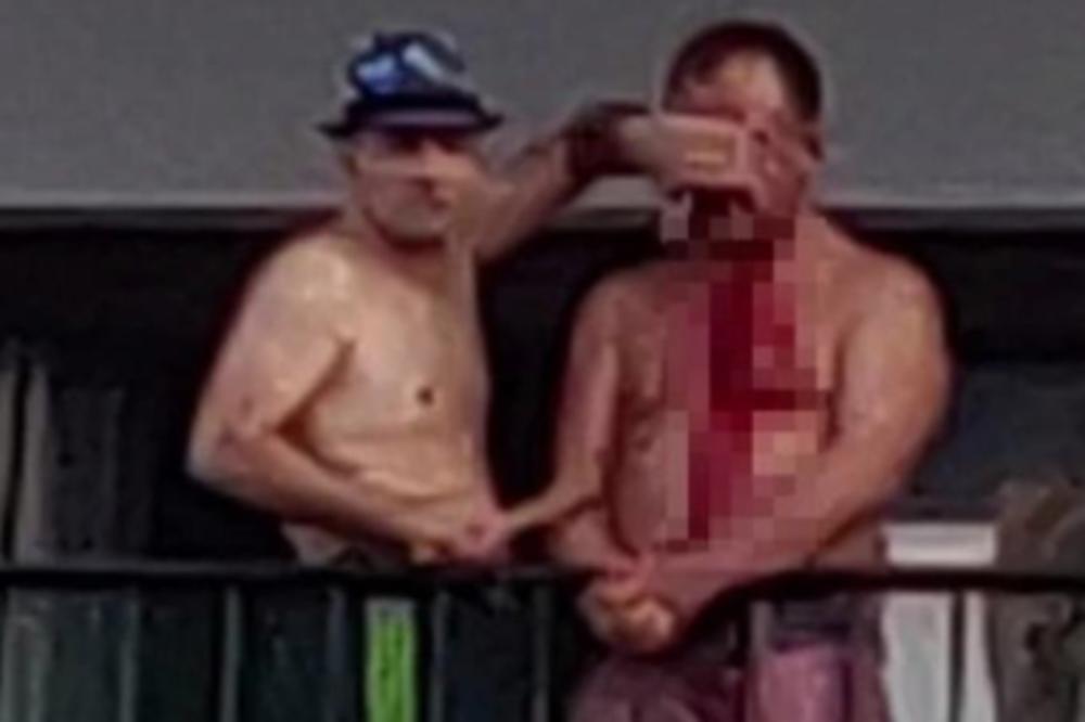 NOŽEM JE IZ ČISTA MIRA PREREZAO GRLO ČOVEKU NA BALKONU HOTELA! Turisti u Španiji posmatrali scenu iz HOROR FILMA